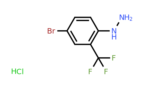CAS 221092-41-7 | [4-Bromo-2-(trifluoromethyl)phenyl]hydrazine hydrochloride
