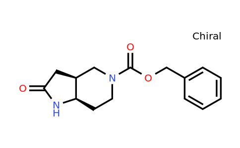 CAS 2211131-55-2 | benzyl (3aS,7aR)-2-oxo-3,3a,4,6,7,7a-hexahydro-1H-pyrrolo[3,2-c]pyridine-5-carboxylate