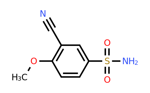 CAS 22117-84-6 | 3-Cyano-4-methoxybenzenesulfonamide