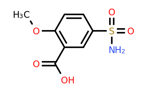 CAS 22117-85-7 | 2-methoxy-5-sulfamoylbenzoic acid