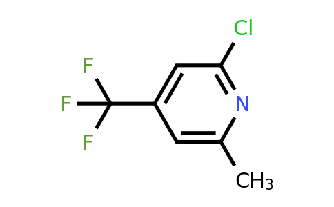 CAS 22123-14-4 | 2-Chloro-6-methyl-4-(trifluoromethyl)pyridine