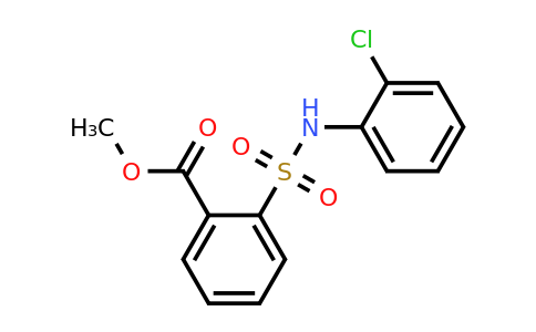 CAS 221242-82-6 | Methyl 2-(N-(2-chlorophenyl)sulfamoyl)benzoate
