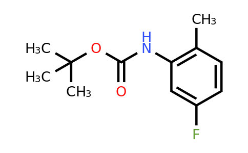 CAS 221537-99-1 | (5-Fluoro-2-methyl-phenyl)-carbamic acid tert-butyl ester