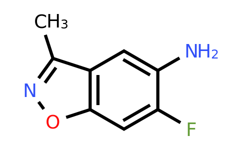 CAS 221559-22-4 | 6-Fluoro-3-methylbenzo[D]isoxazol-5-amine