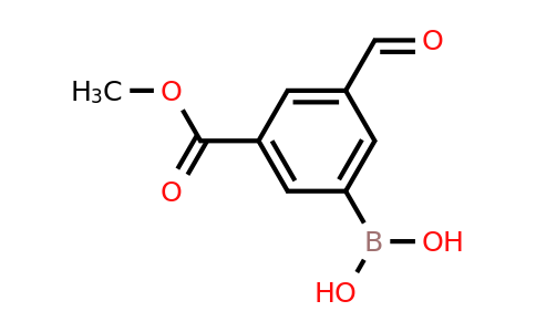 CAS 2216004-11-2 | [3-Formyl-5-(methoxycarbonyl)phenyl]boronic acid