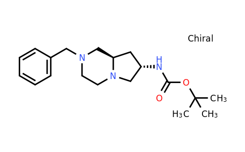 CAS 2216755-57-4 | tert-butyl ((7S,8aR)-rel-2-benzyloctahydropyrrolo[1,2-a]pyrazin-7-yl)carbamate