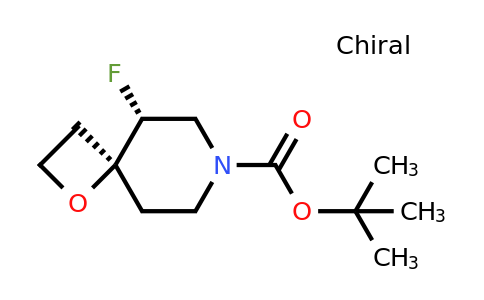 CAS 2216758-75-5 | tert-butyl rel-(4S,5R)-5-fluoro-1-oxa-7-azaspiro[3.5]nonane-7-carboxylate