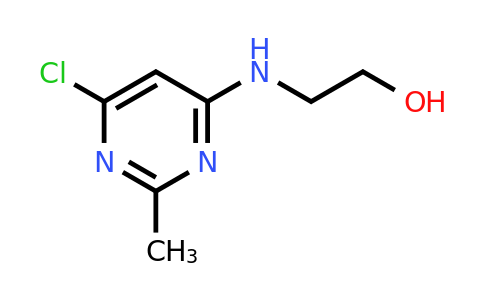 CAS 22177-97-5 | 2-((6-Chloro-2-methylpyrimidin-4-yl)amino)ethanol