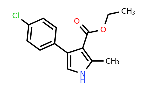 CAS 22186-93-2 | Ethyl 4-(4-chlorophenyl)-2-methyl-1H-pyrrole-3-carboxylate