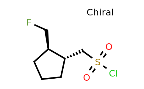 CAS 2219374-57-7 | rac-[(1R,2R)-2-(fluoromethyl)cyclopentyl]methanesulfonyl chloride