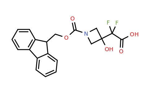 CAS 2219375-45-6 | 2-(1-{[(9H-fluoren-9-yl)methoxy]carbonyl}-3-hydroxyazetidin-3-yl)-2,2-difluoroacetic acid