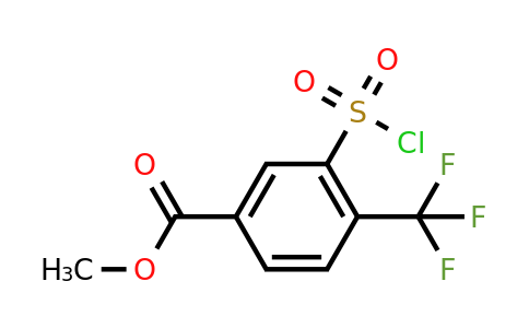 CAS 2219376-07-3 | methyl 3-(chlorosulfonyl)-4-(trifluoromethyl)benzoate