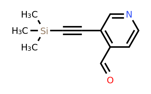 CAS 222167-62-6 | 3-((Trimethylsilyl)ethynyl)isonicotinaldehyde