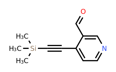 CAS 222167-81-9 | 4-((Trimethylsilyl)ethynyl)nicotinaldehyde