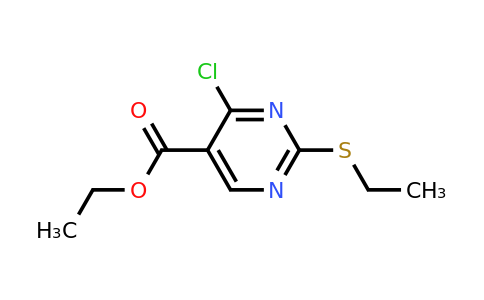 CAS 2223-96-3 | Ethyl 4-chloro-2-(ethylthio)pyrimidine-5-carboxylate