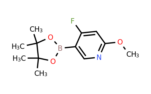 CAS 2223033-80-3 | 4-fluoro-2-methoxy-5-(4,4,5,5-tetramethyl-1,3,2-dioxaborolan-2-yl)pyridine