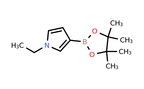 CAS 2223034-85-1 | 1-Ethyl-3-(4,4,5,5-tetramethyl-1,3,2-dioxaborolan-2-YL)-pyrrole