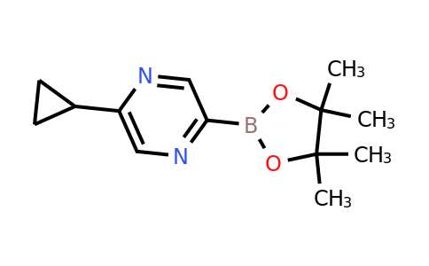 CAS 2223035-26-3 | 5-(Cyclopropyl)pyrazine-2-boronic acid pinacol ester