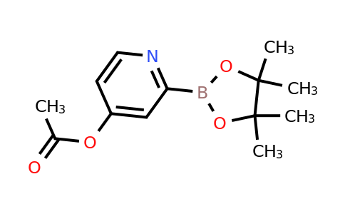 CAS 2223036-38-0 | 2-(4,4,5,5-Tetramethyl-1,3,2-dioxaborolan-2-YL)pyridin-4-YL acetate