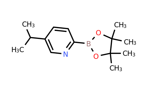CAS 2223040-52-4 | 5-(Iso-propyl)pyridine-2-boronic acid pinacol ester