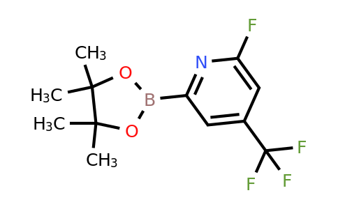 CAS 2223041-77-6 | [6-Fluoro-4-(trifluoromethyl)pyridin-2-YL]boronic acid pinacol ester