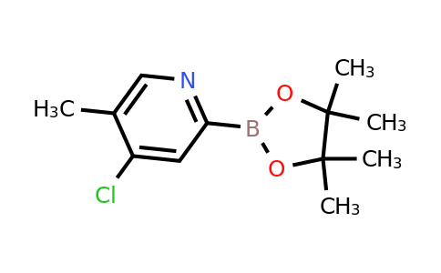 CAS 2223042-64-4 | (4-Chloro-5-methylpyridin-2-YL)boronic acid pinacol ester