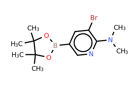 CAS 2223045-64-3 | 3-Bromo-N,n-dimethyl-5-(4,4,5,5-tetramethyl-1,3,2-dioxaborolan-2-YL)pyridin-2-amine