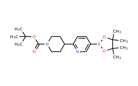 CAS 2223046-23-7 | tert-butyl 4-[5-(tetramethyl-1,3,2-dioxaborolan-2-yl)pyridin-2-yl]piperidine-1-carboxylate