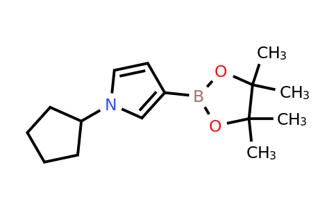 CAS 2223046-27-1 | 1-Cyclopentyl-3-(4,4,5,5-tetramethyl-1,3,2-dioxaborolan-2-YL)-pyrrole