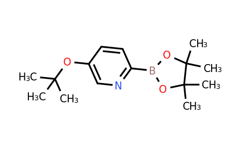 CAS 2223049-71-4 | 5-(Tert-butoxy)pyridine-2-boronic acid pinacol ester