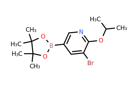 CAS 2223054-45-1 | 3-Bromo-2-isopropoxy-5-(4,4,5,5-tetramethyl-1,3,2-dioxaborolan-2-YL)pyridine