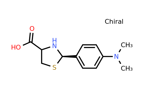 CAS 222404-26-4 | (2R)-2-(4-(Dimethylamino)phenyl)thiazolidine-4-carboxylic acid