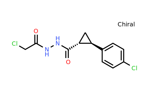 CAS 2224517-47-7 | rac-(1R,2R)-N'-(2-chloroacetyl)-2-(4-chlorophenyl)cyclopropane-1-carbohydrazide