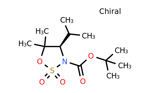 CAS 2225127-00-2 | tert-butyl (4R)-5,5-dimethyl-2,2-dioxo-4-(propan-2-yl)-1,2lambda6,3-oxathiazolidine-3-carboxylate