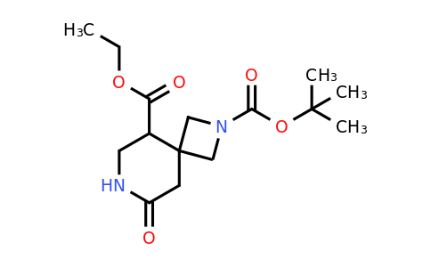 CAS 2225141-75-1 | O2-tert-butyl O5-ethyl 8-oxo-2,7-diazaspiro[3.5]nonane-2,5-dicarboxylate
