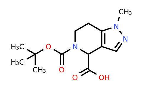 CAS 2225146-05-2 | 5-[(tert-butoxy)carbonyl]-1-methyl-1H,4H,5H,6H,7H-pyrazolo[4,3-c]pyridine-4-carboxylic acid