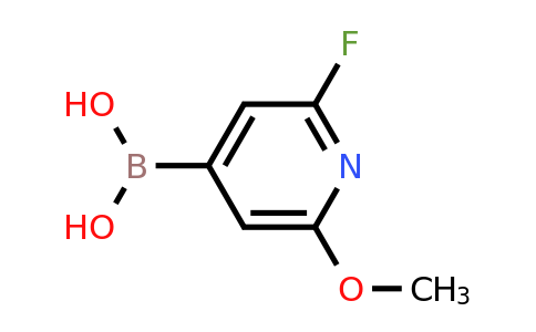 CAS 2225169-71-9 | (2-Fluoro-6-methoxypyridin-4-YL)boronic acid