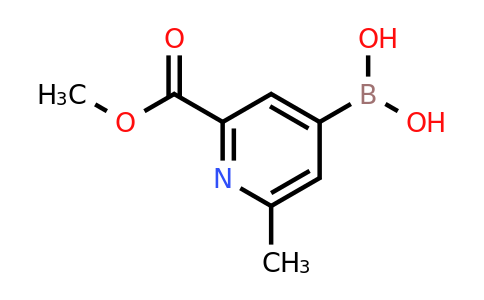 CAS 2225170-39-6 | [2-(Methoxycarbonyl)-6-methylpyridin-4-YL]boronic acid