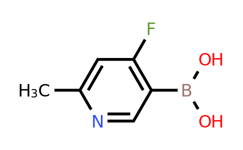 CAS 2225171-53-7 | (4-Fluoro-6-methylpyridin-3-YL)boronic acid