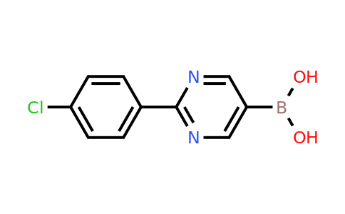 CAS 2225175-90-4 | 2-(4-Chlorophenyl)pyrimidine-5-boronic acid