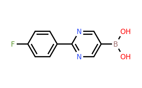 CAS 2225176-38-3 | 2-(4-Fluorophenyl)pyrimidine-5-boronic acid