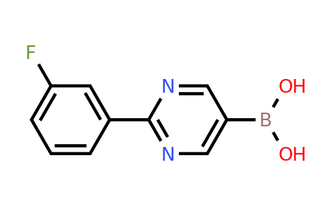 CAS 2225176-72-5 | 2-(3-Fluorophenyl)pyrimidine-5-boronic acid