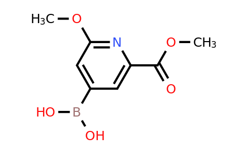 CAS 2225179-69-9 | [2-Methoxy-6-(methoxycarbonyl)pyridin-4-YL]boronic acid
