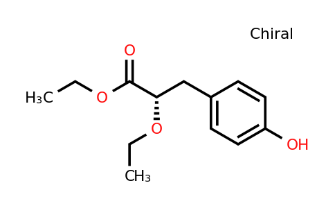 CAS 222555-06-8 | ethyl (2S)-2-ethoxy-3-(4-hydroxyphenyl)propanoate