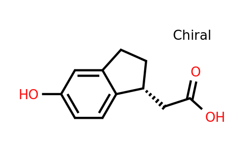 CAS 2227197-27-3 | 2-[(1R)-5-hydroxy-2,3-dihydro-1H-inden-1-yl]acetic acid
