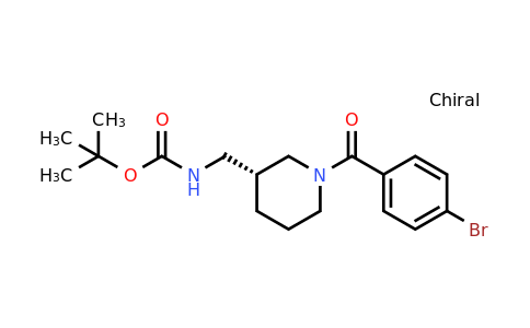 CAS 2227197-32-0 | tert-butyl N-{[(3R)-1-(4-bromobenzoyl)piperidin-3-yl]methyl}carbamate