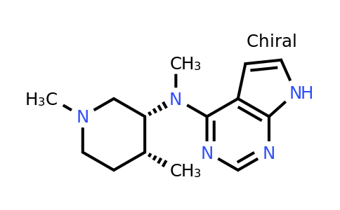CAS 2227197-38-6 | (3R,4R)-N,1,4-trimethyl-N-{7H-pyrrolo[2,3-d]pyrimidin-4-yl}piperidin-3-amine