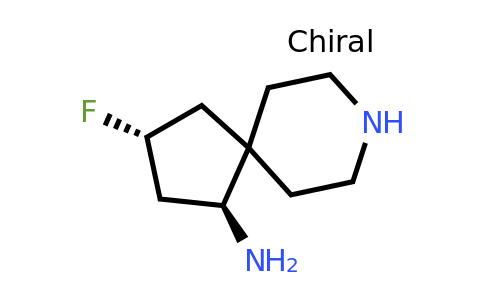 CAS 2227197-68-2 | (2R,4S)-2-fluoro-8-azaspiro[4.5]decan-4-amine