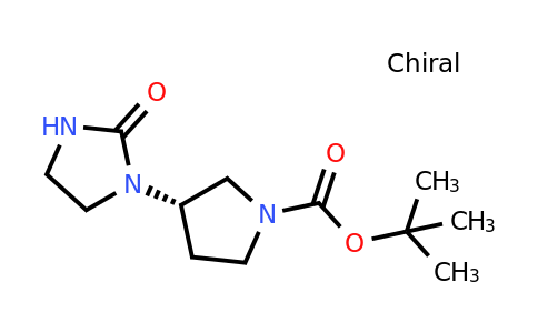CAS 2227197-69-3 | tert-butyl (3S)-3-(2-oxoimidazolidin-1-yl)pyrrolidine-1-carboxylate