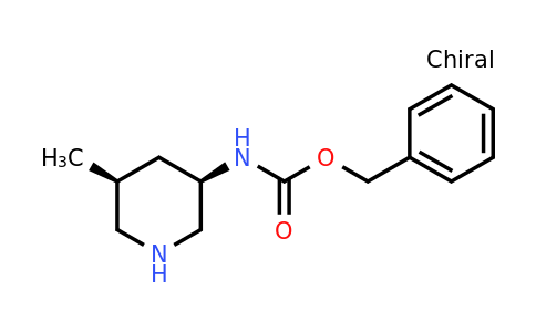 CAS 2227198-01-6 | benzyl N-[(3R,5S)-5-methylpiperidin-3-yl]carbamate